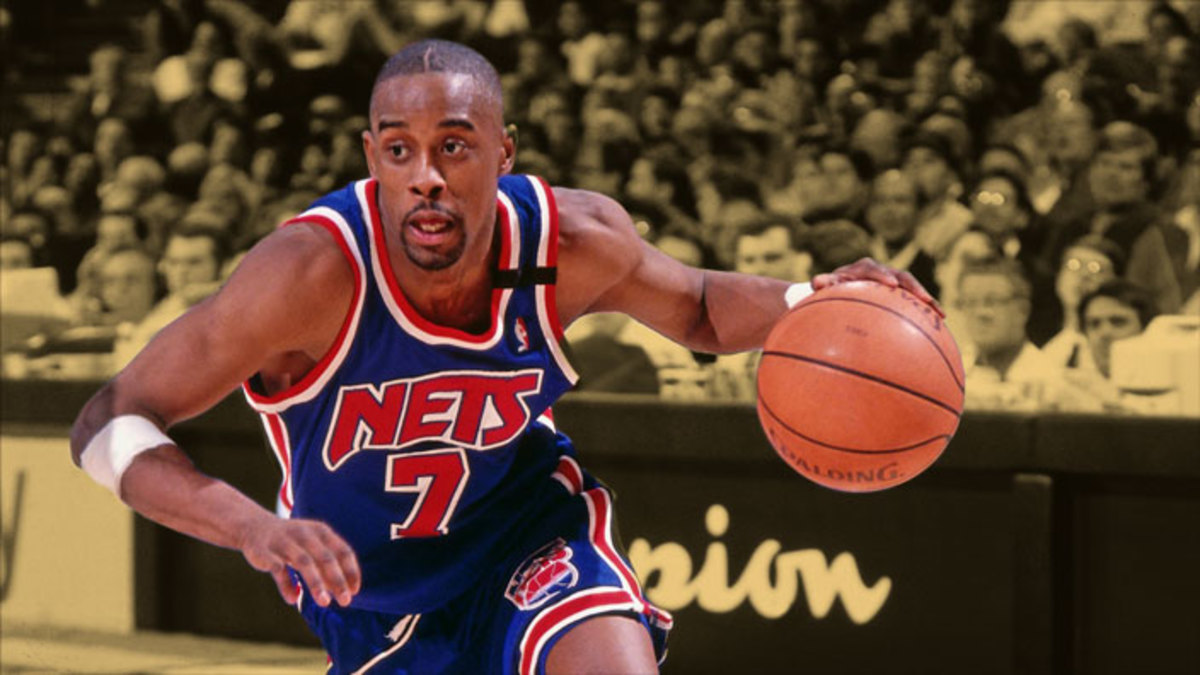 New Jersey Nets guard Kenny Anderson