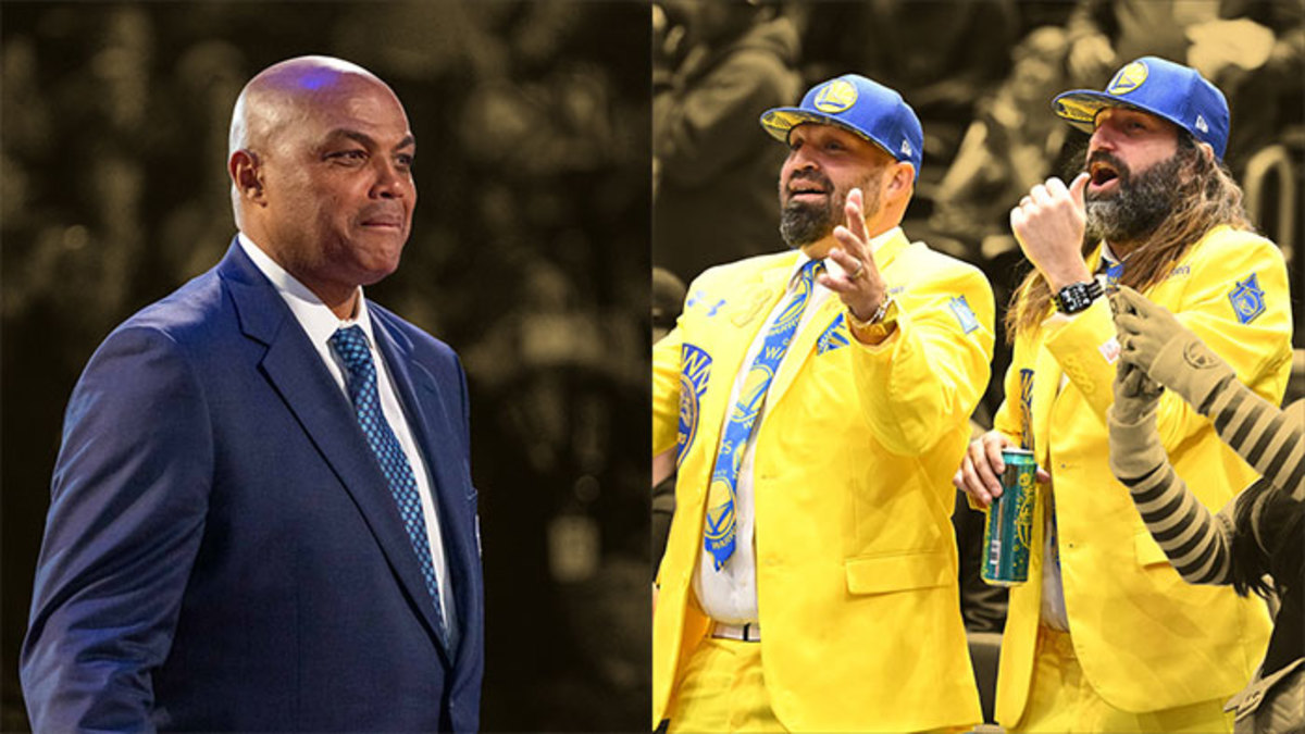 Charles Barkley and Golden State Warriors fans