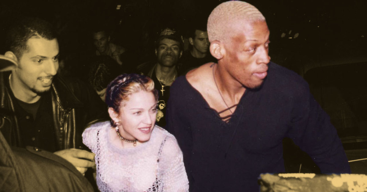 Madonna and Dennis Rodman