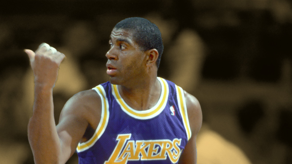 magic johnson away jersey