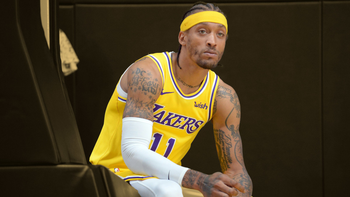 Lakers michael sales beasley jersey