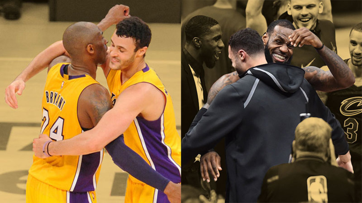 Video: Kobe Bryant fan seen talking smack to LeBron James during