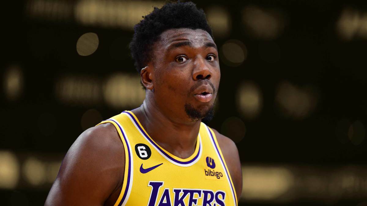 January 4, 2023; Los Angeles Lakers centre Thomas Bryant during the game against Miami Heat at Crypto.com Arena