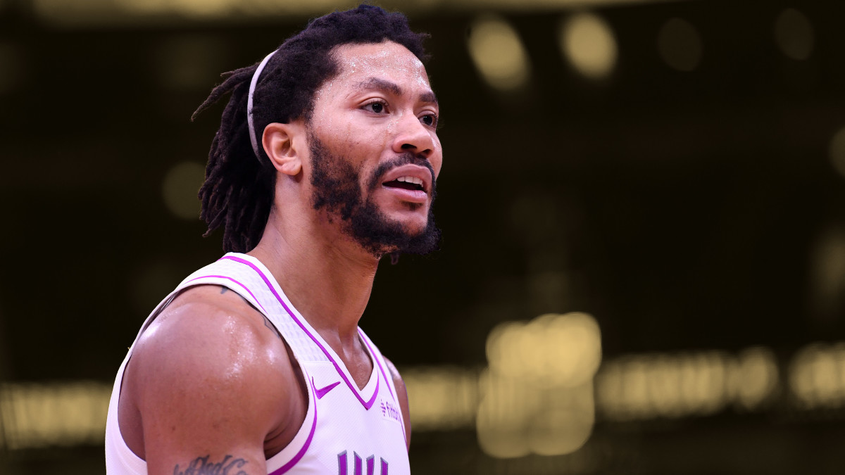 Check out the Derrick Rose wallpaper I made, you guys like it? : r