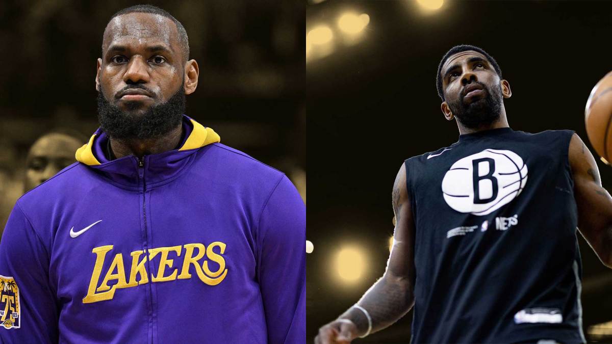 Lebron and kyrie lakers 2025