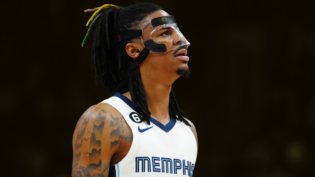 Ja Morant's Blue Hair: A Trendsetter in the NBA - wide 10