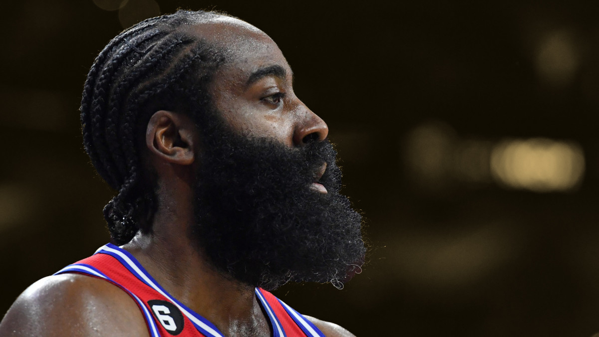 James Harden Outfit from April 28, 2023, WHAT'S ON THE STAR? in 2023