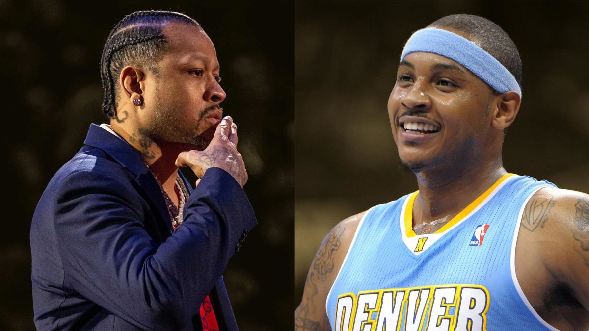 Allen Iverson felt freer on the court with Carmelo Anthony - Basketball  Network - Your daily dose of basketball