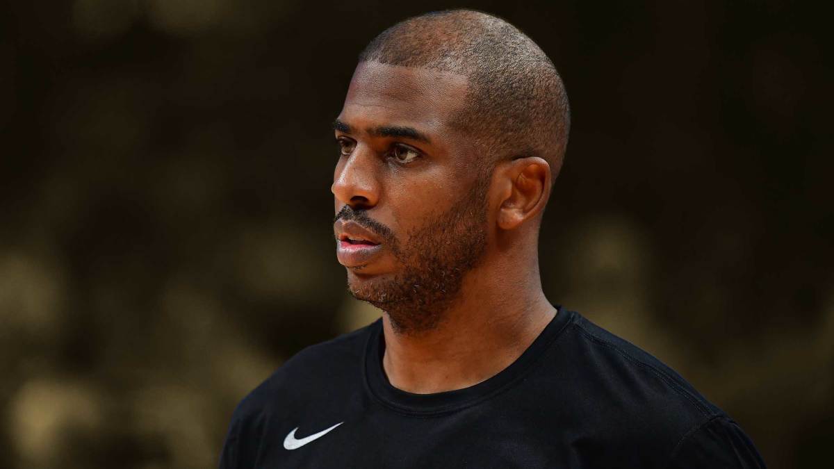 Chris Paul says his son told him about the Warriors trade Basketball