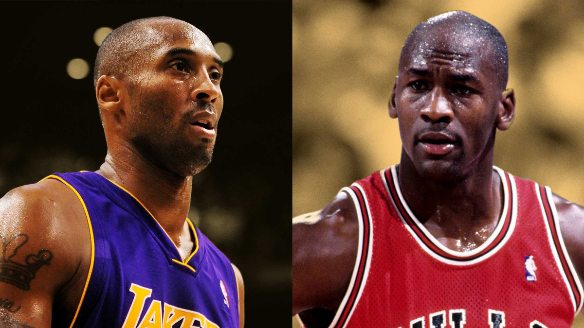 Legends Chicago Bulls Michael Jordan and Los Angeles Lakers Kobe