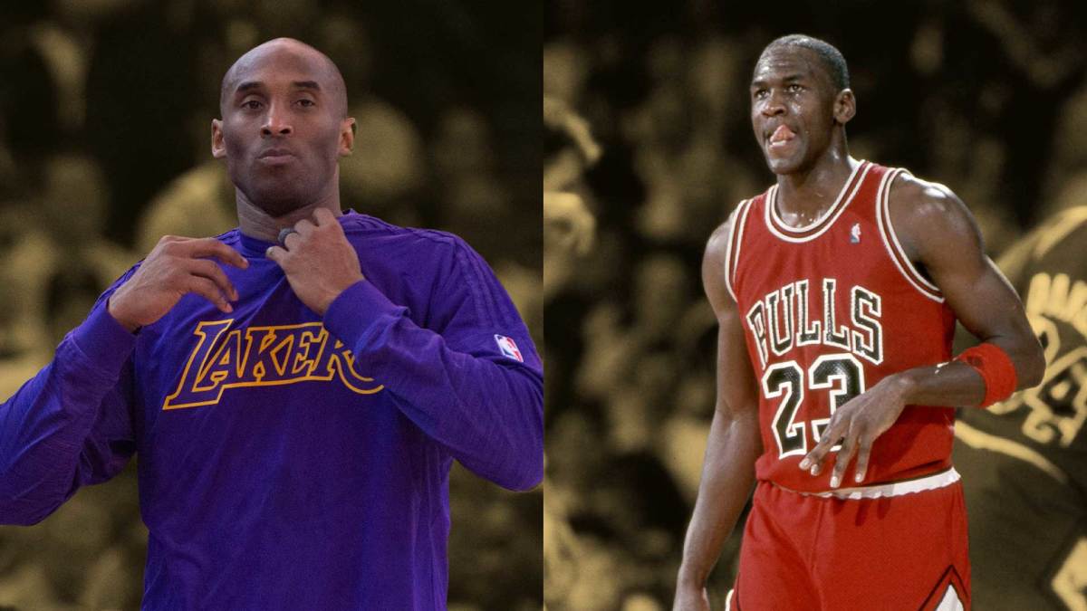 Kobe Bryant Los Angeles Lakers Michael Jordan Chicago Bulls T