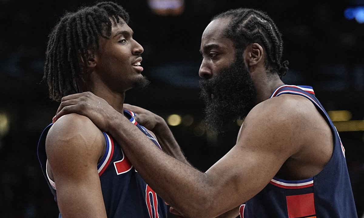 Tyrese Maxey believes his game “blossomed” once James Harden got traded to the Philadelphia 76ers