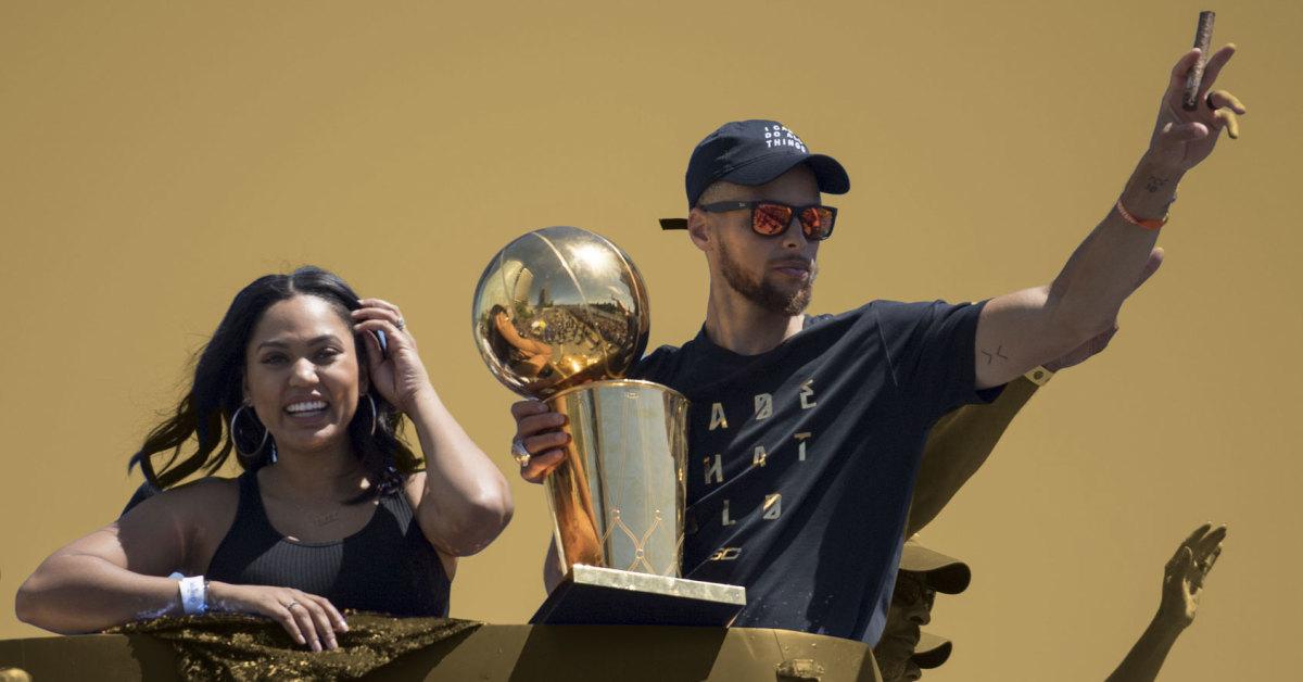 Ayesha and Stephen Curry