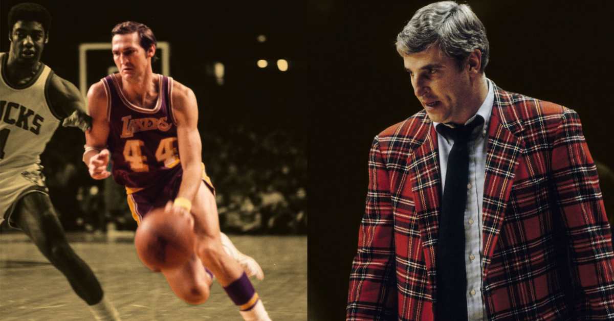 Jerry West and Bobby Knight