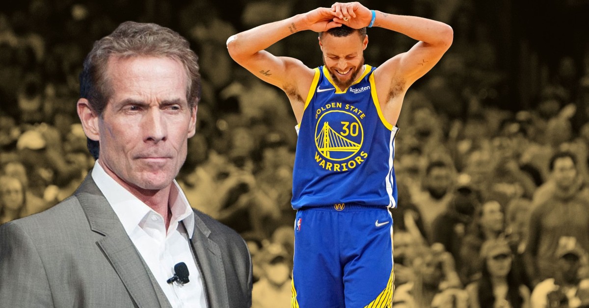 Skip Bayless and Stephen Curry
