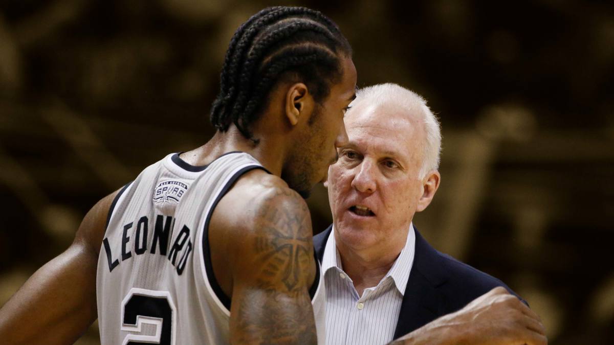Gregg Popovich wanted Kawhi Leonard to be like the Spurs' defensive stopper Bruce Bowen
