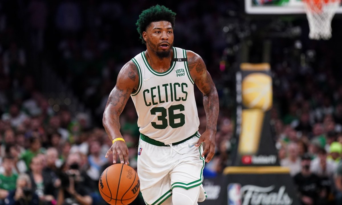 Marcus Smart fires back at rumors suggesting the Boston Celtics need to acquire a point guard this offseason