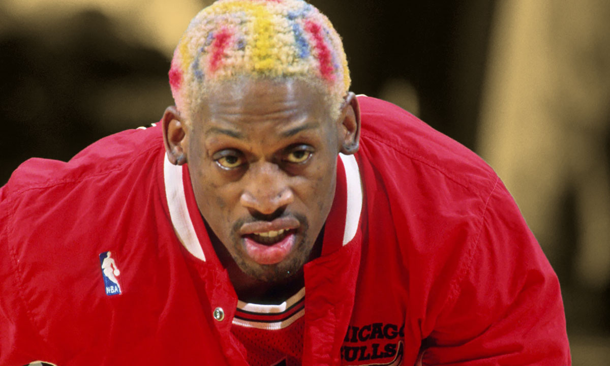 Michael Jordan had to go to Las Vegas and wake Dennis Rodman up