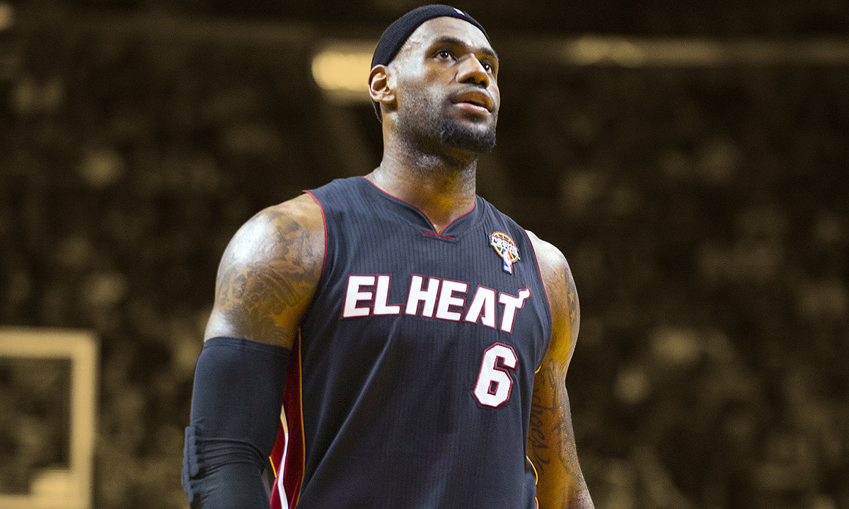 43 points on three drives When LeBron James showed off his lethal
