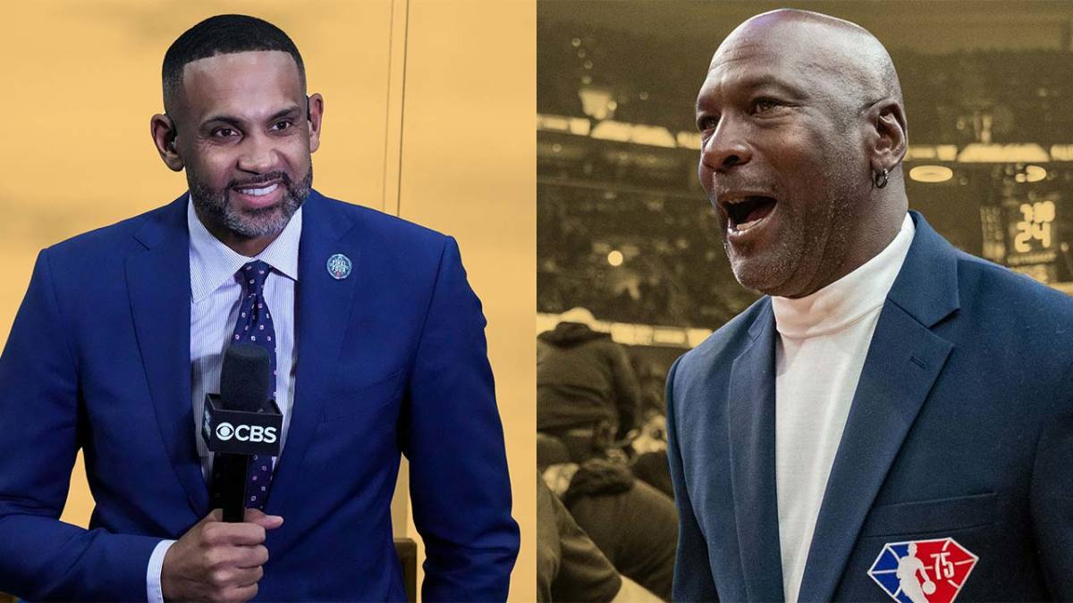 Grant Hill had a trash talking duel with Michael Jordan at the NBA Top 75 ceremony