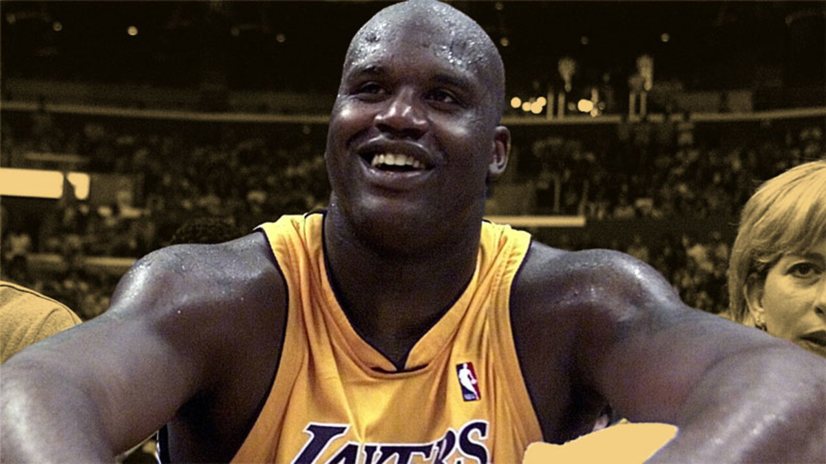 Laker center Shaquille O'Neal