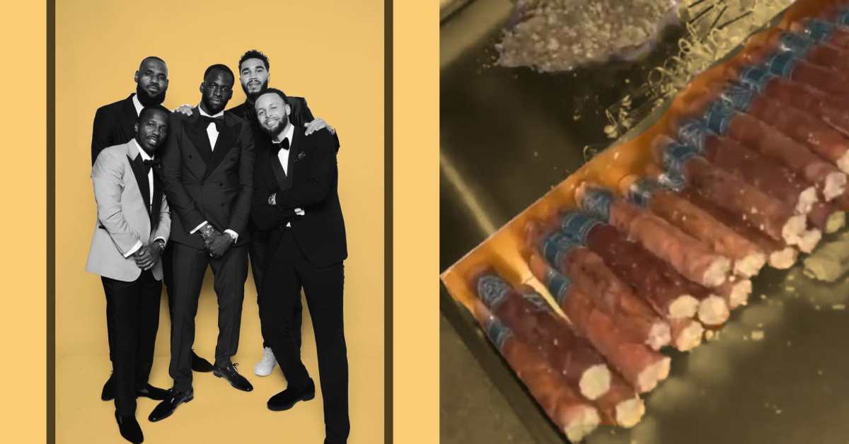 Draymond Green had a huge blunt station at his wedding - Basketball Network 