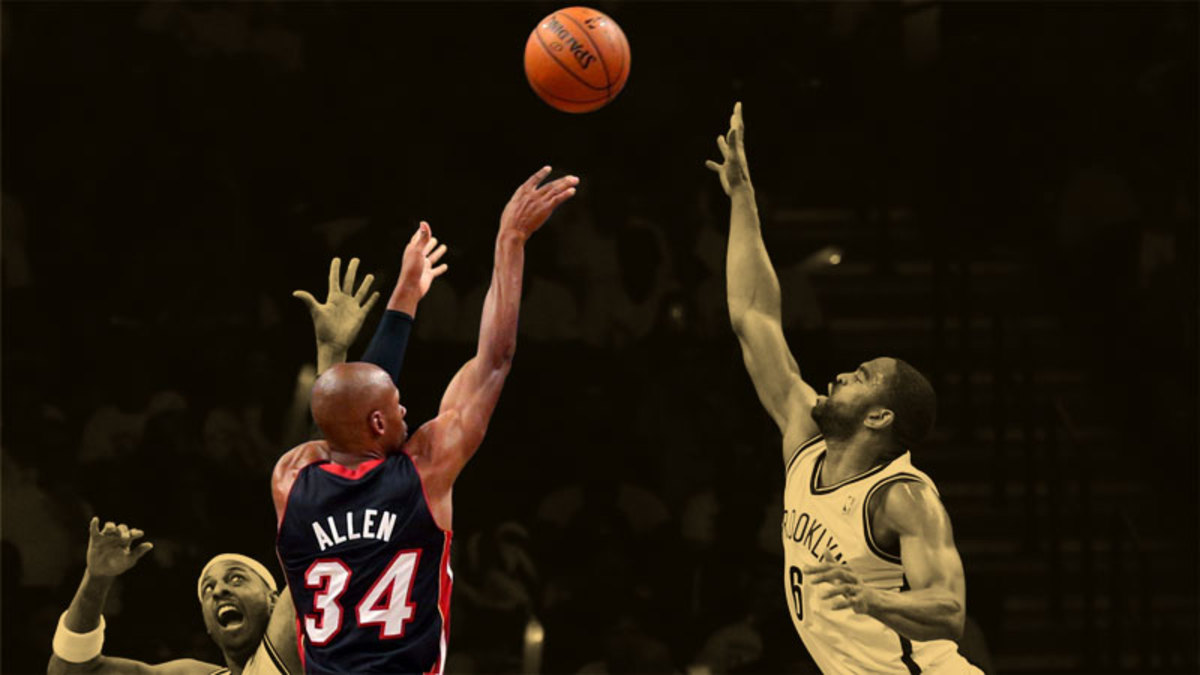 Want to shoot like Ray Allen? Well you can't, but here's how can