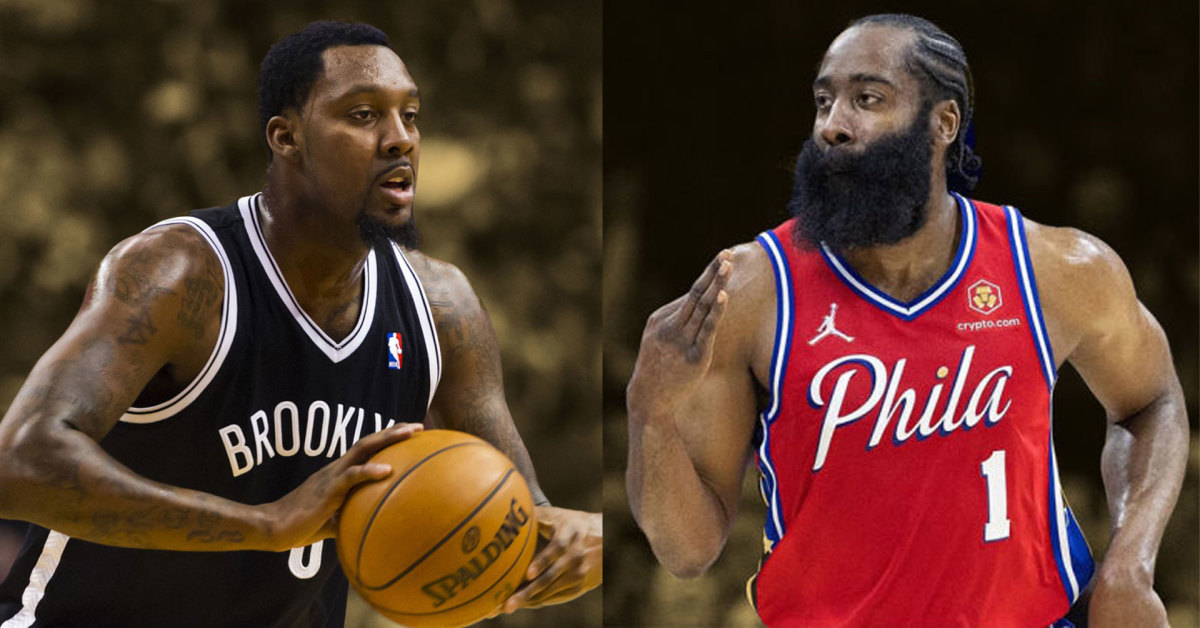 Andray Blatche and James Harden