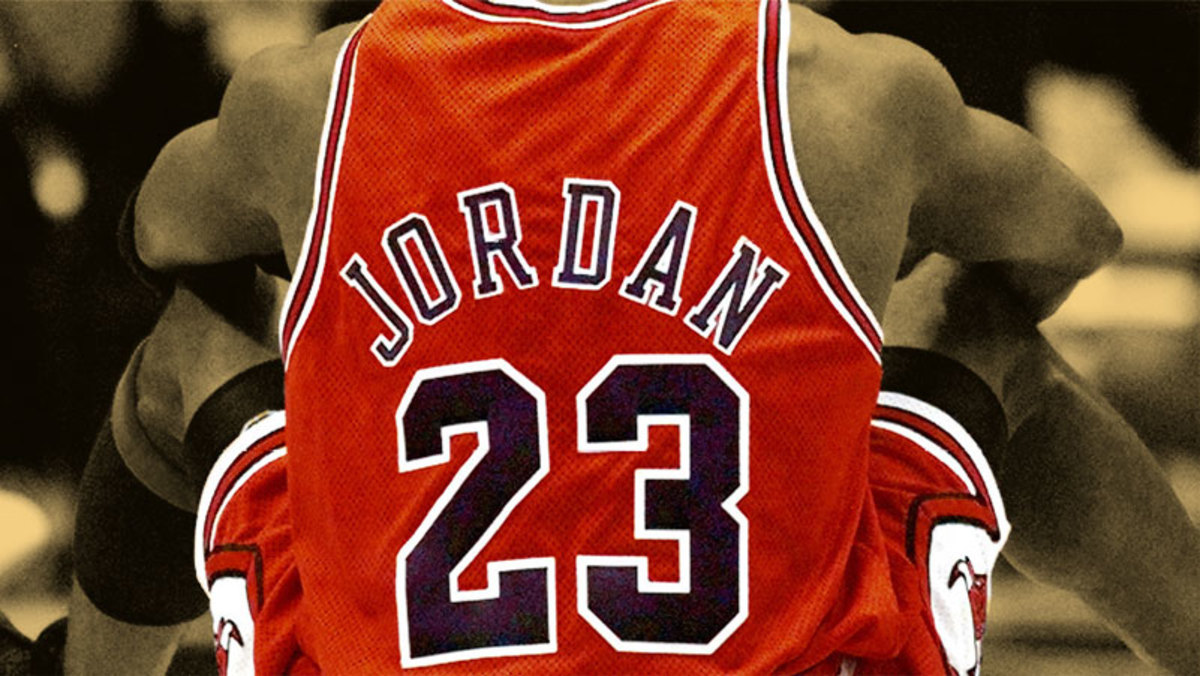 michael jordan game issued jersey