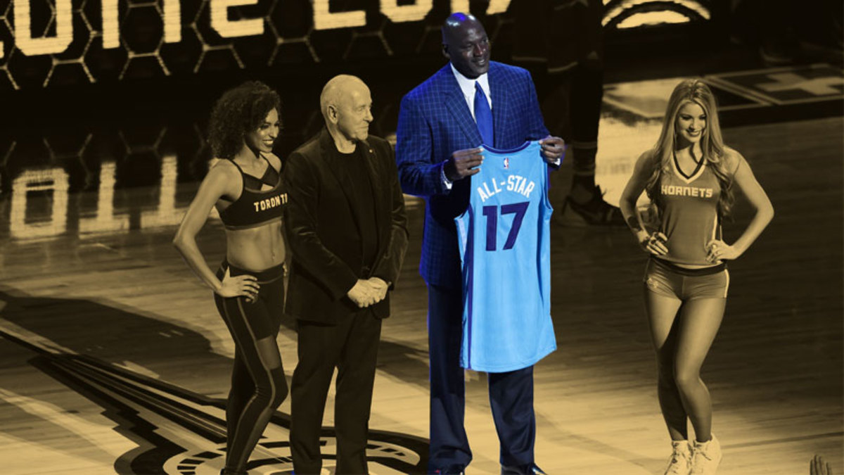 Charlotte Hornets owner Michael Jordan
