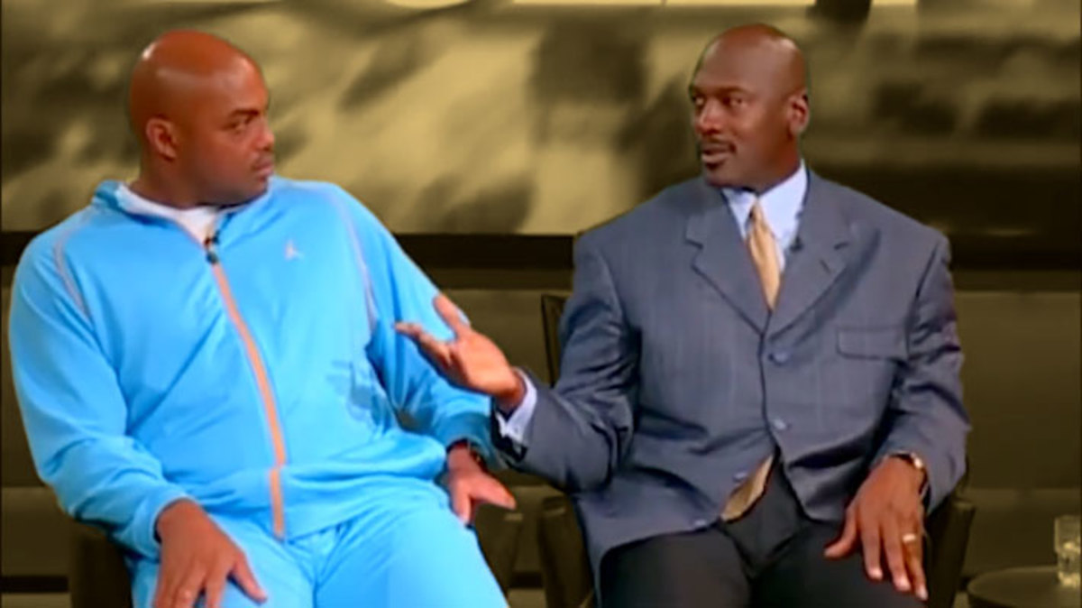 Charles Barkley and Michael Jordan on Oprah Show