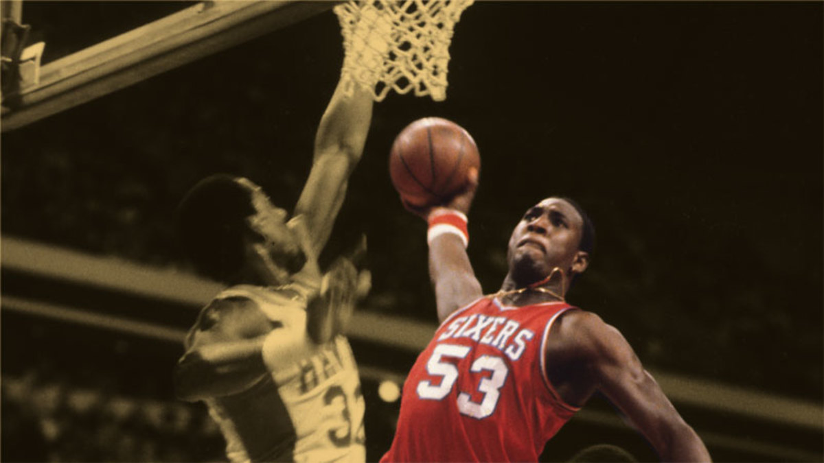 Philadelphia 76ers center Darryl Dawkins