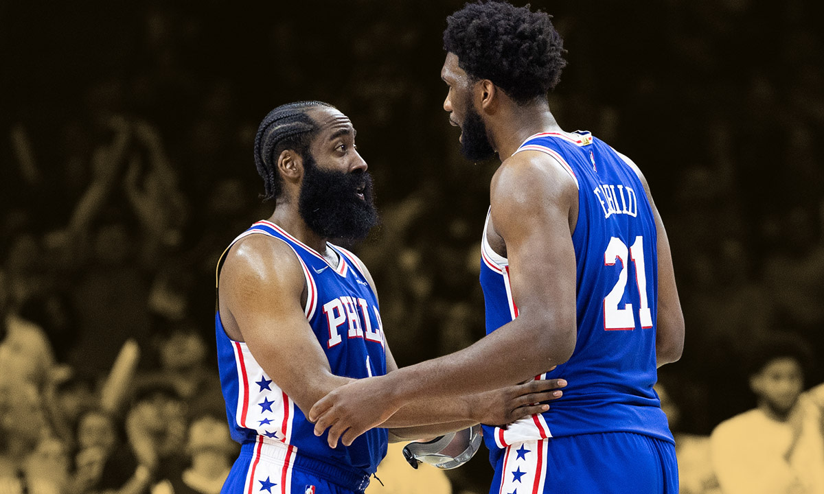 James Harden opens up on playing alongside Joel Embiid - “He’s second to none”