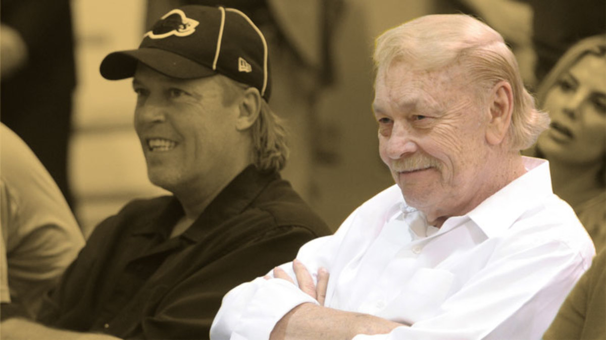 Los Angeles Lakers owner Jerry Buss