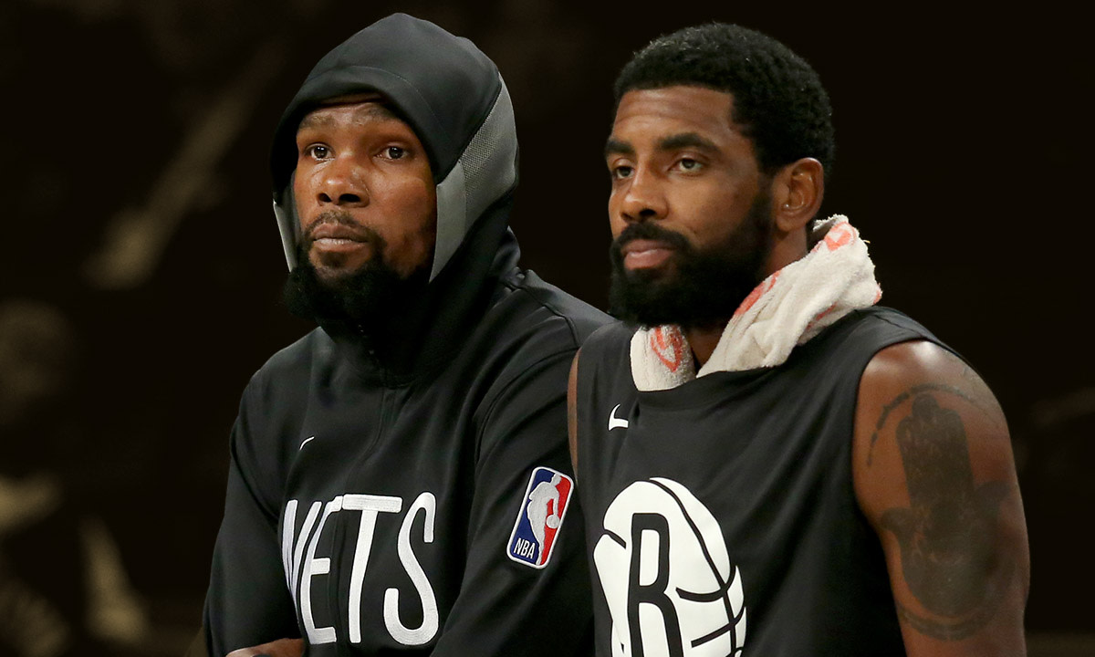 Kyrie Irving believes Kevin Durant’s trade request helped improve the Brooklyn Nets