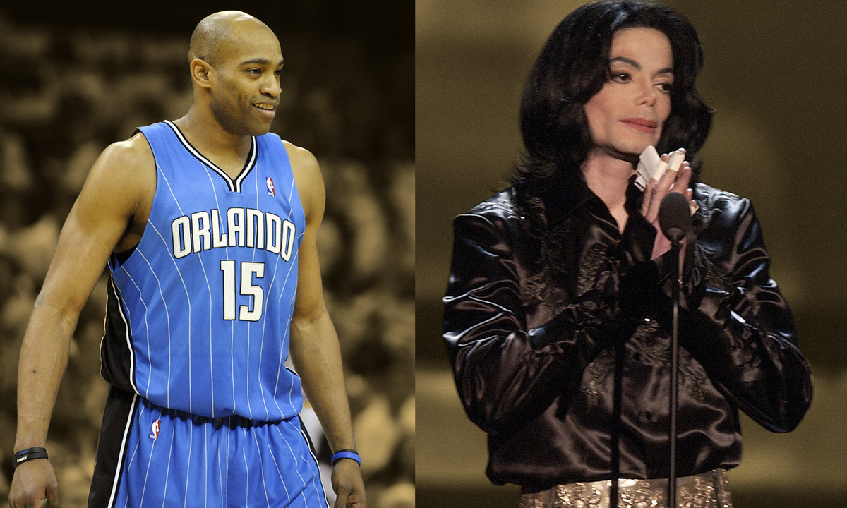 Vince Carter was confronted by random woman for celebrating a new deal the same day Michael Jackson died