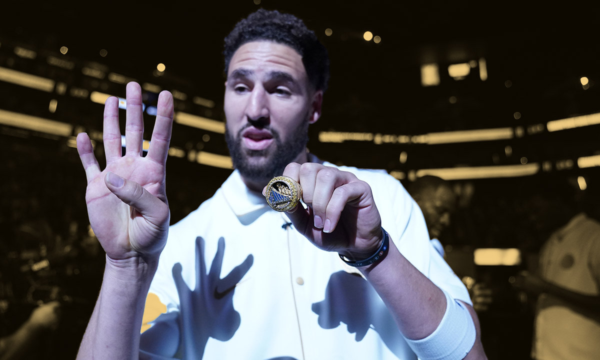 Klay Thompson tells the story of being arrested in 2011 for having  marijuana on him after a college basketball game