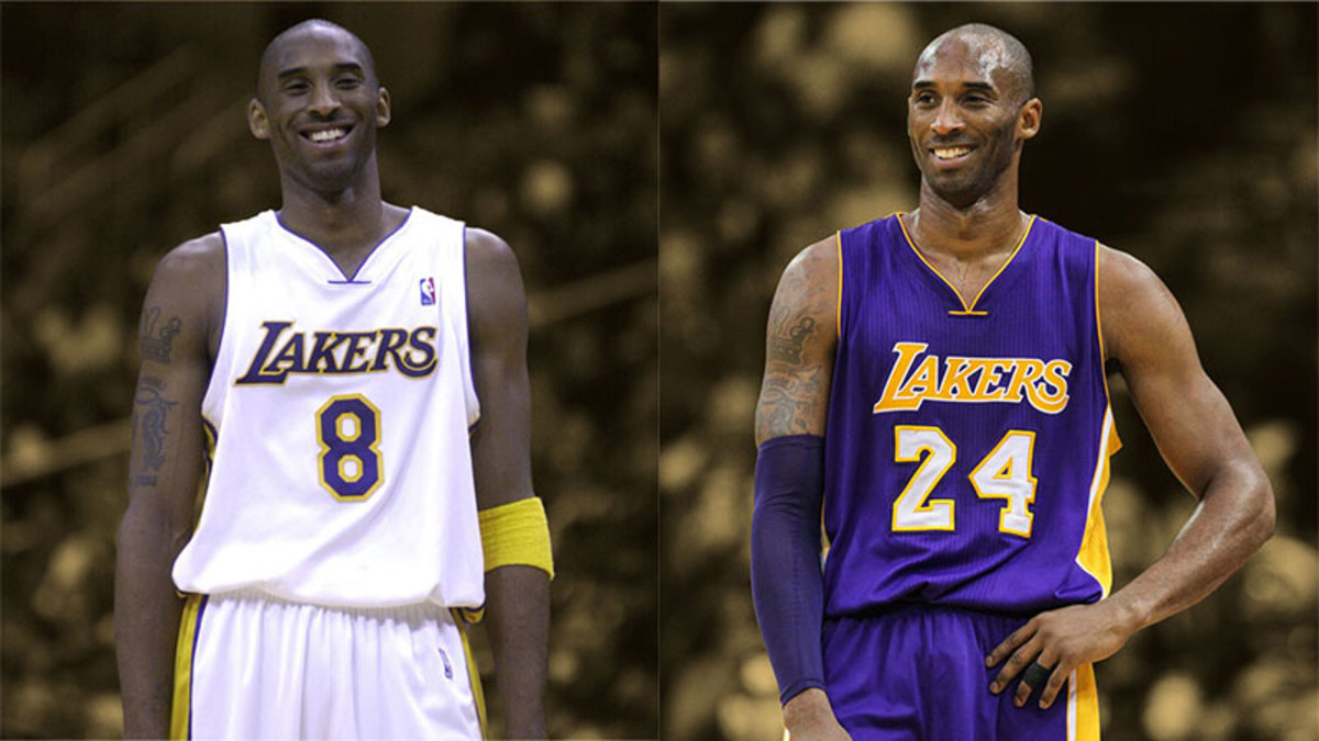 Kobe Bryant jersey: Why did he change his number from 8 to 24?