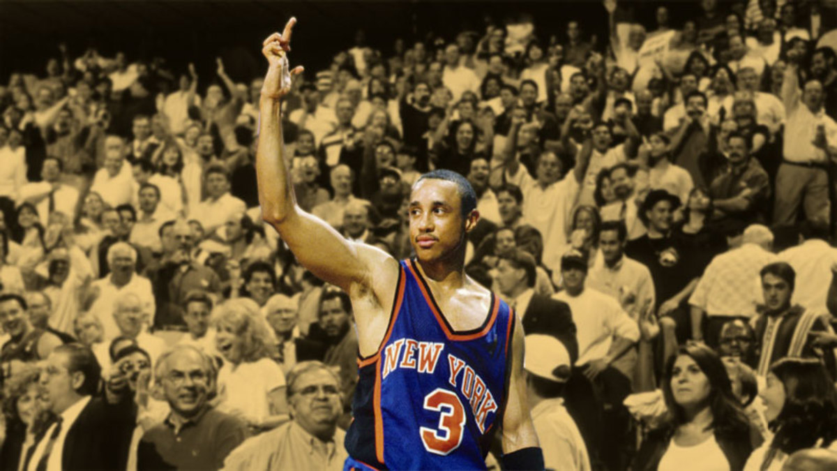 New York Knicks guard John Starks