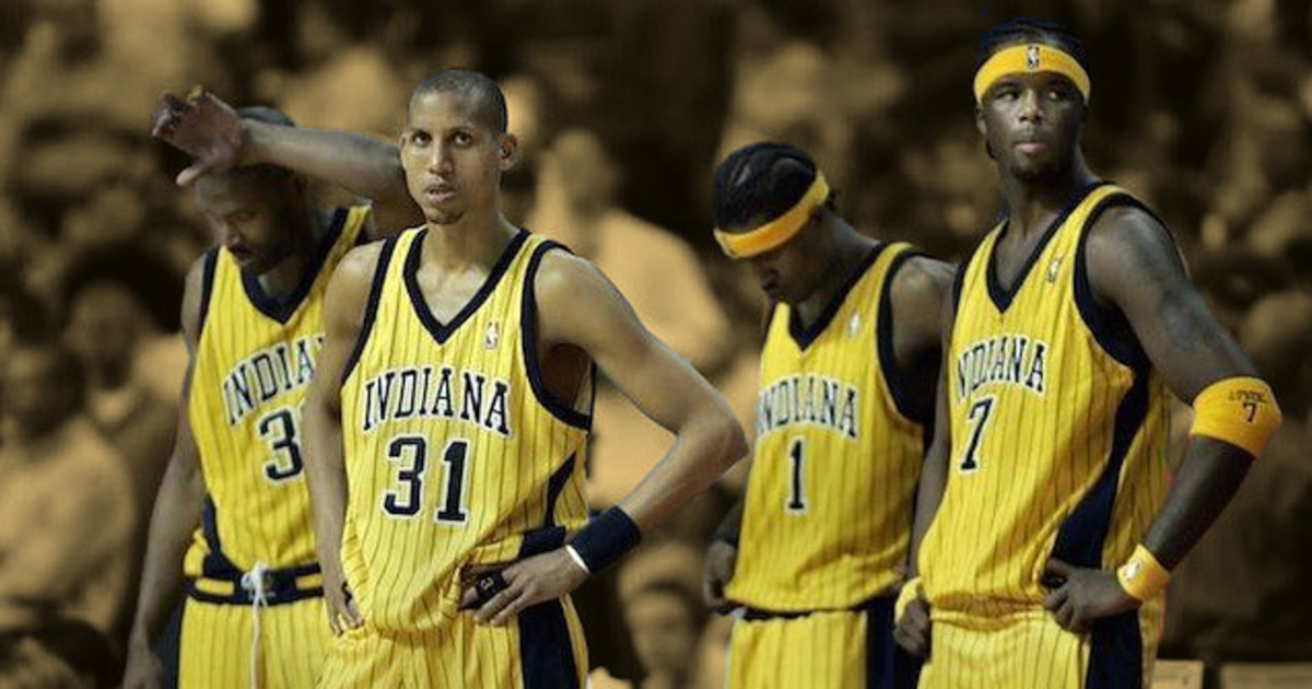 NBA Reggie Miller Jermaine O'Neal ペイサーズ Jermaine O'Neal Regrets Not Winning A Championship For Reggie Miller