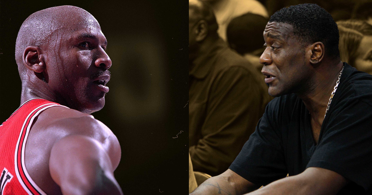 shawn kemp dunks on michael jordan