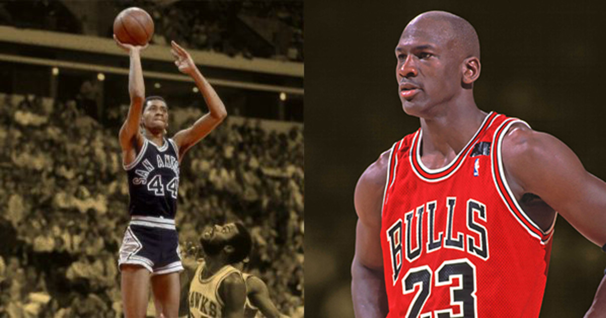george gervin michael jordan bulls