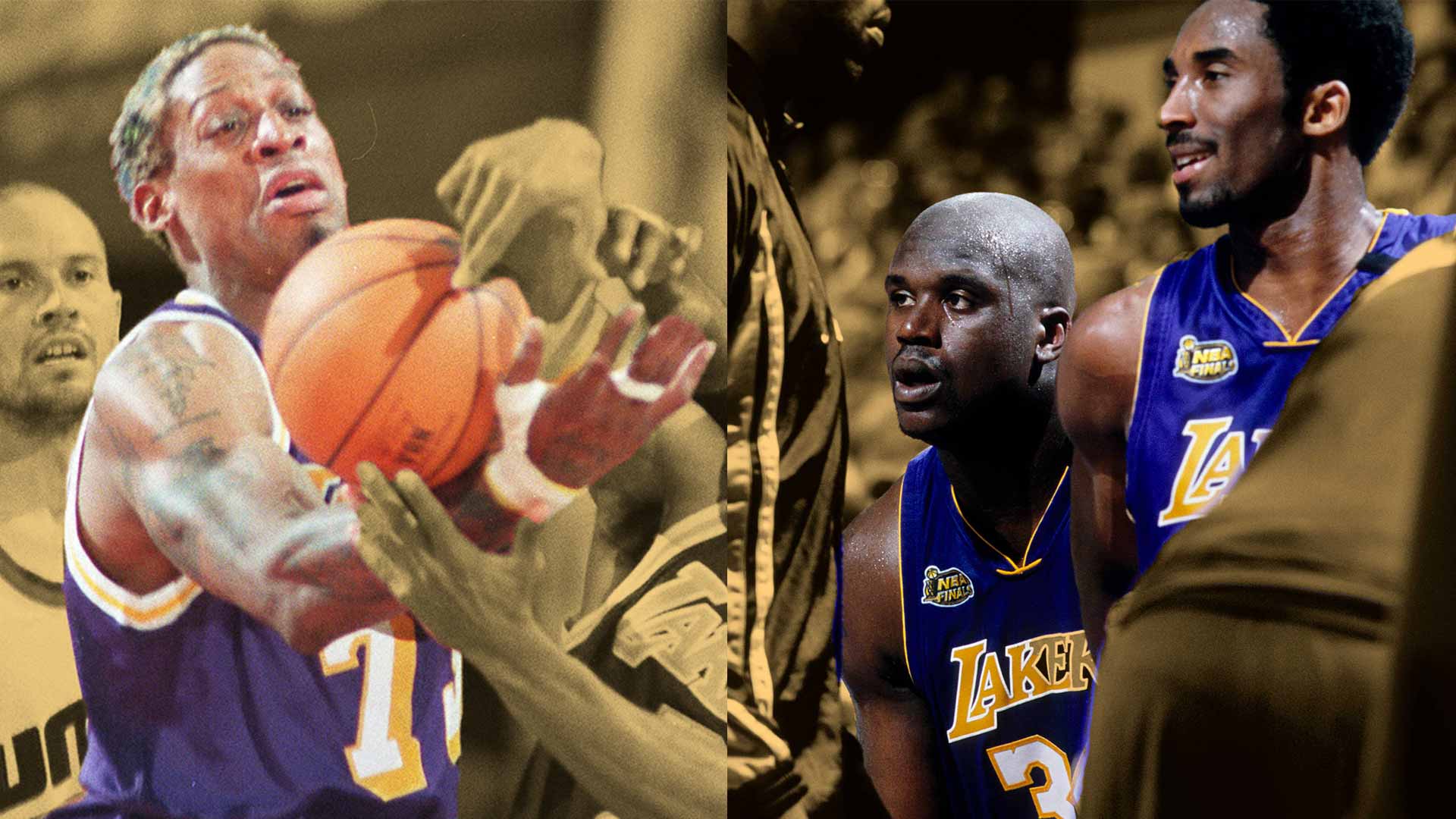 Dennis Rodman scolded Kobe, Shaq before his Lakers debut - Basketball ...