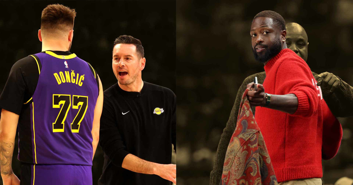 Dwyane Wade warns JJ Redick about Luka Doncic's defense - Basketball Network