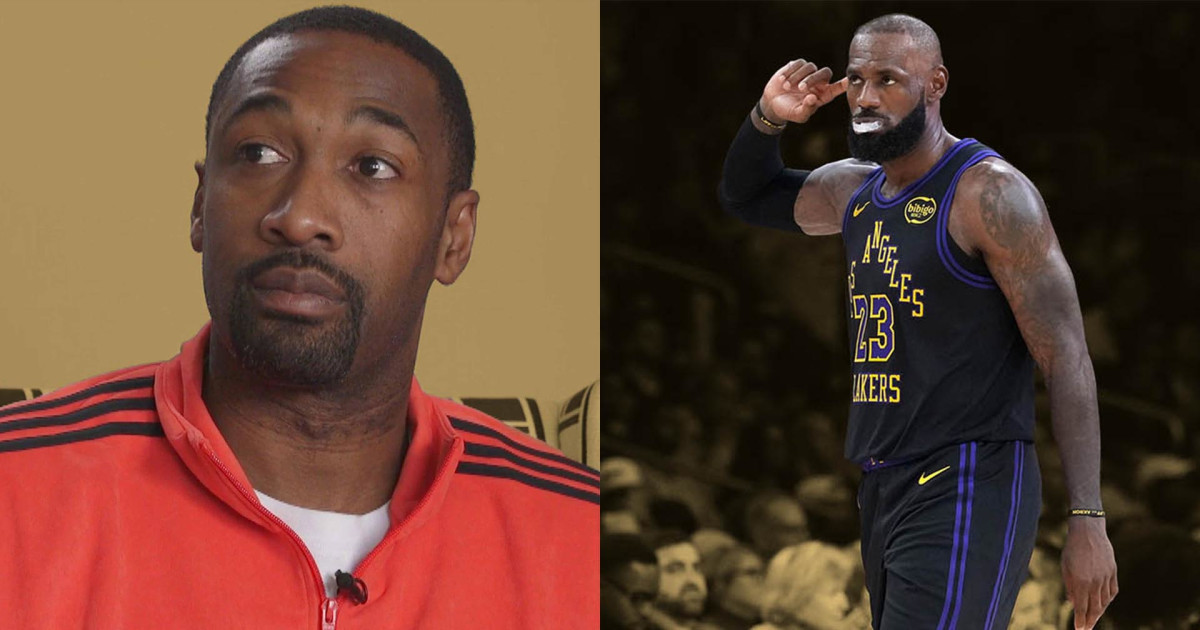 Gilbert Arenas says LeBron James finally looks old in year 23