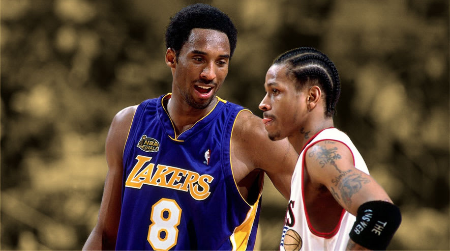 kobe bryant allen iverson 6 5