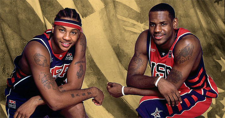 lebron 2004 olympics