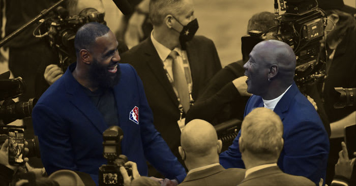 lebron james meet michael jordan