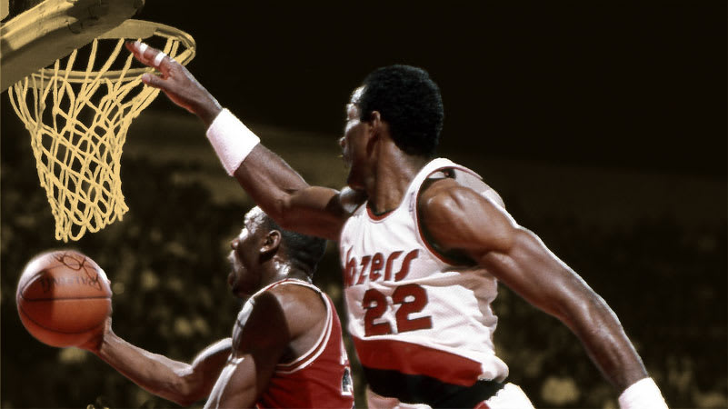 michael jordan trail blazers