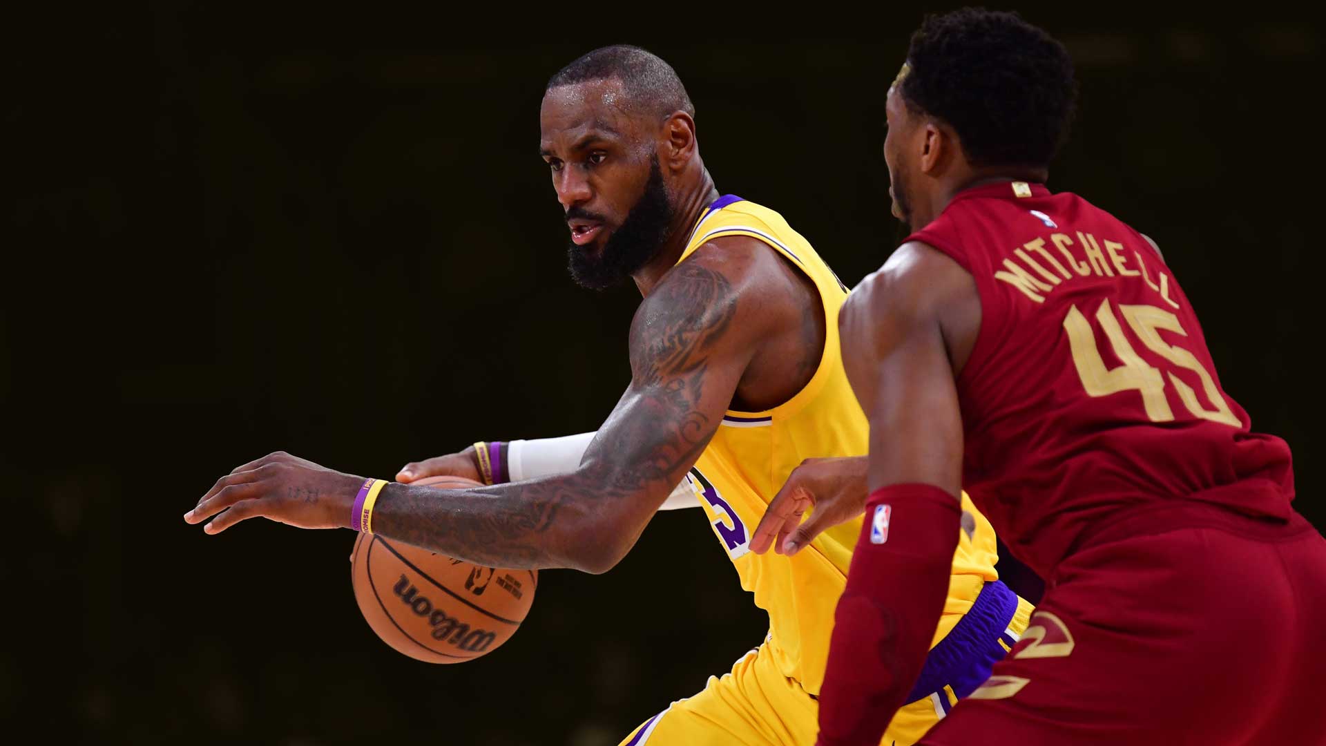 Labrone Mitchell Donovan Mitchell addresses the meaning of facing LeBron James in ...
